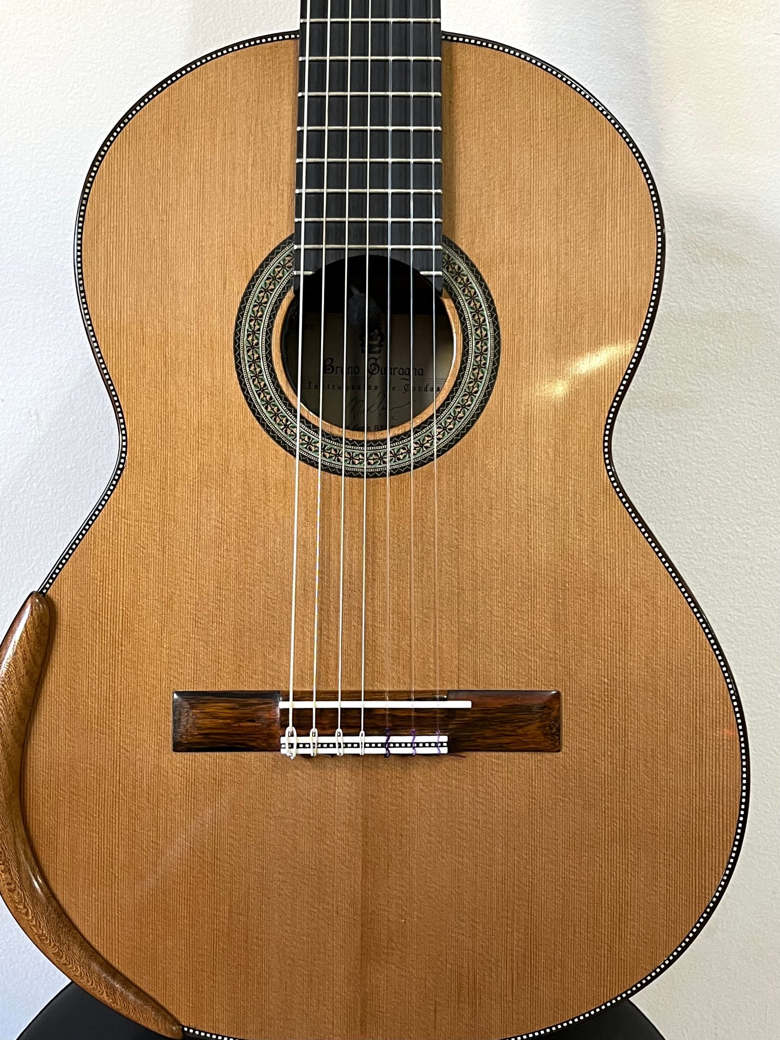 Foto tampo do violão