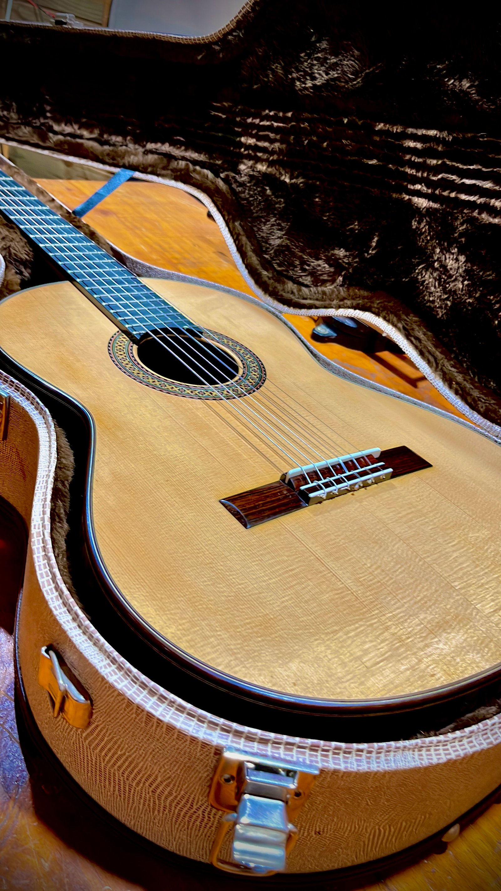 Foto tampo do violão